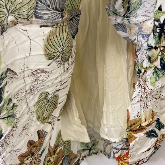 Fab'rik Tropical Print Dress With Double Pocket - Picture 10 of 12